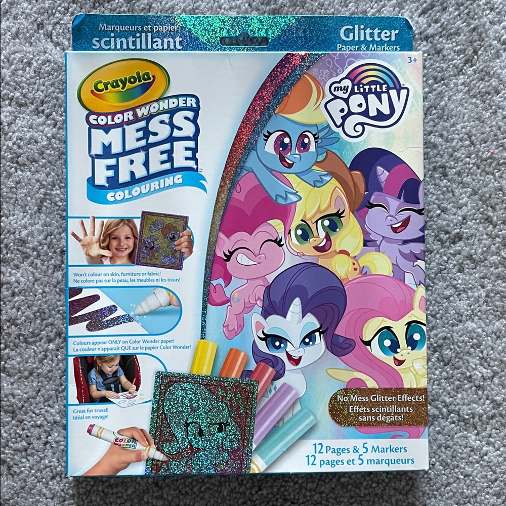 Crayola My Little Pony Glitter Coloring Kit